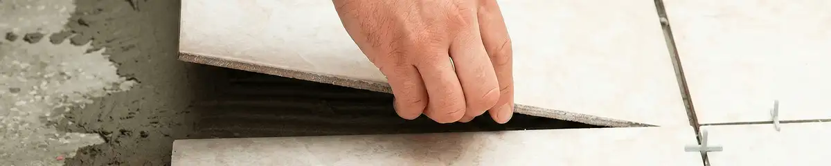 Professional installing ceramic tile floors in Orlando, FL